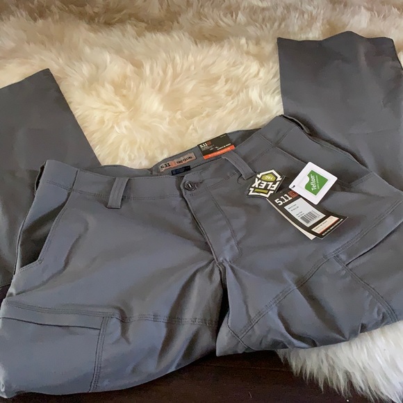5.11 Tactical Flex Tac Apex Pant 092 Storm NWT